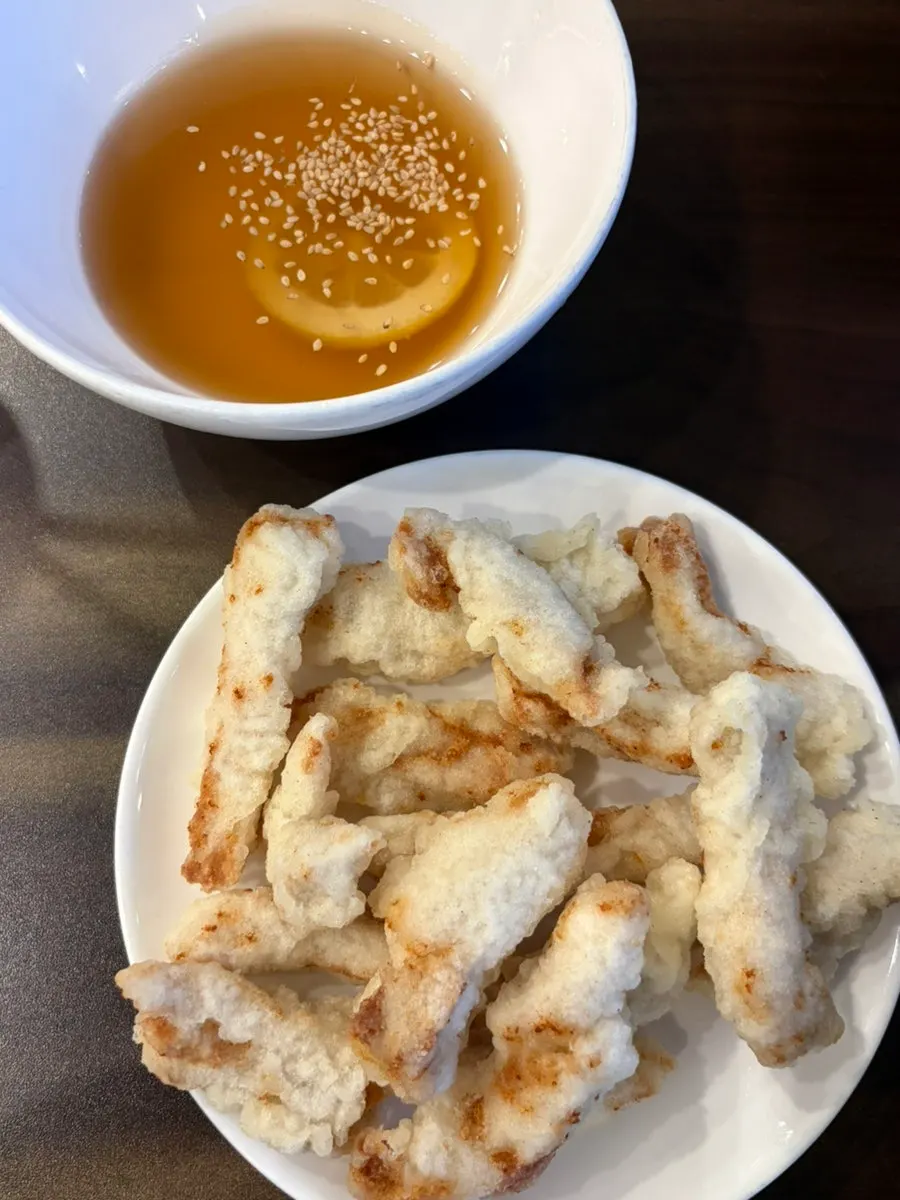 순두부가 들어간 얼큰한 짬뽕 국물
