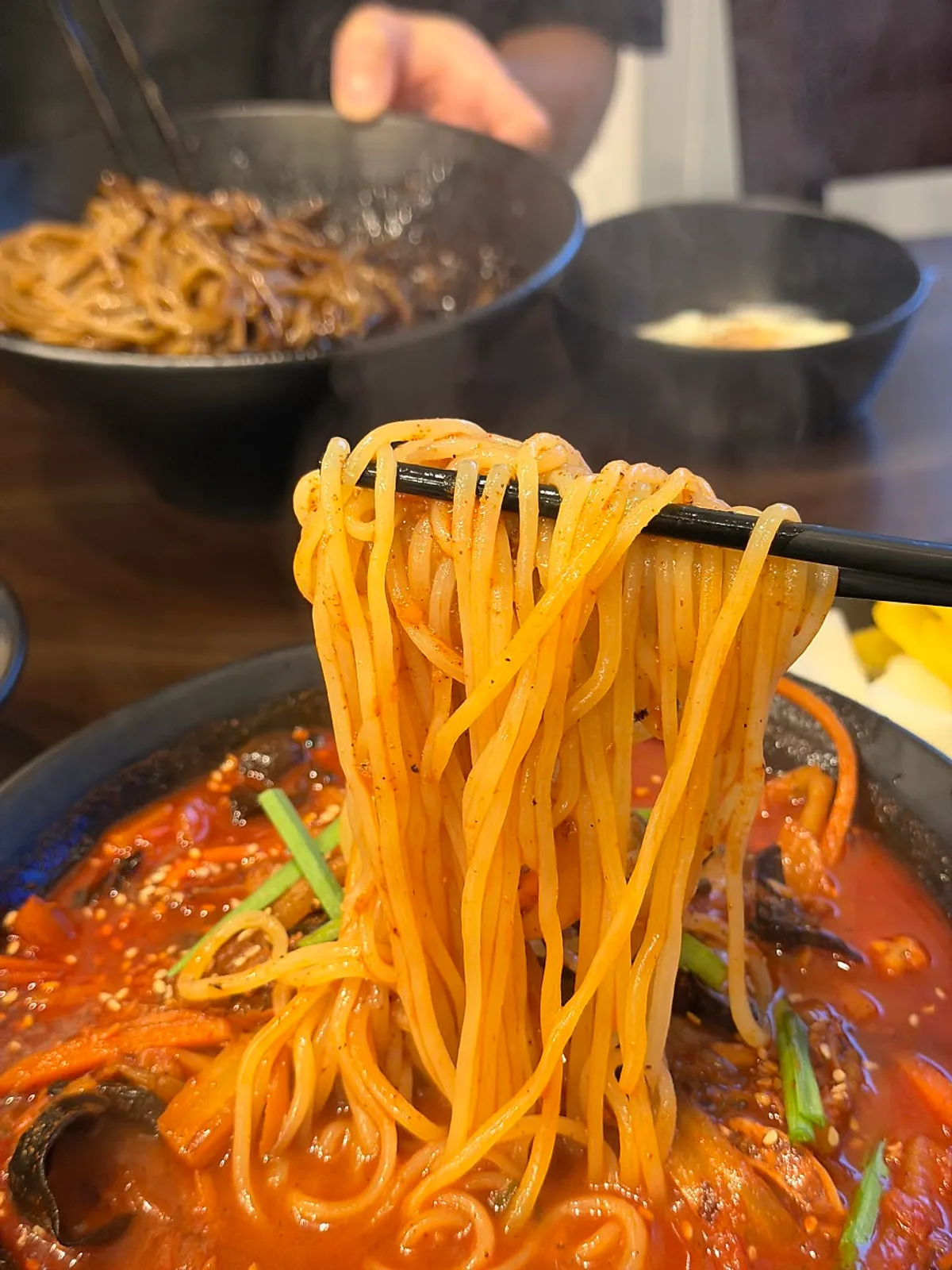 A bowl of gyodong jjambbong from Bongga Gyodong Banjeom