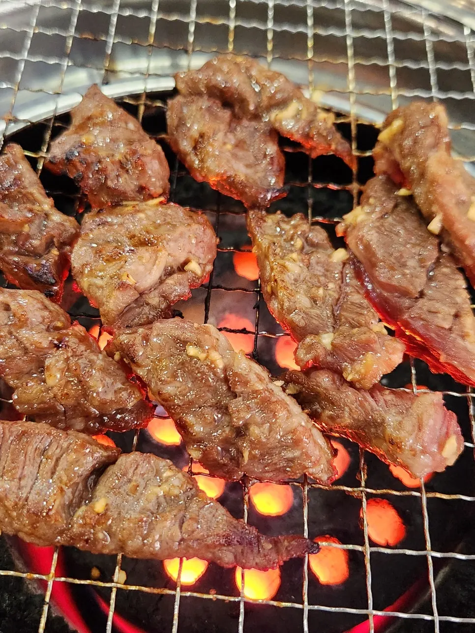 Close-up of perfectly cooked sogalbisal
