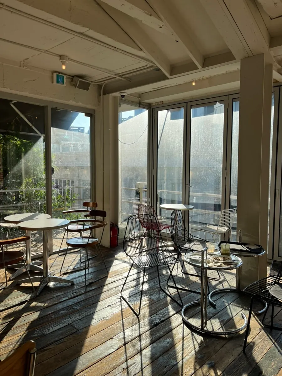 Interior of the 2nd floor, where you place orders