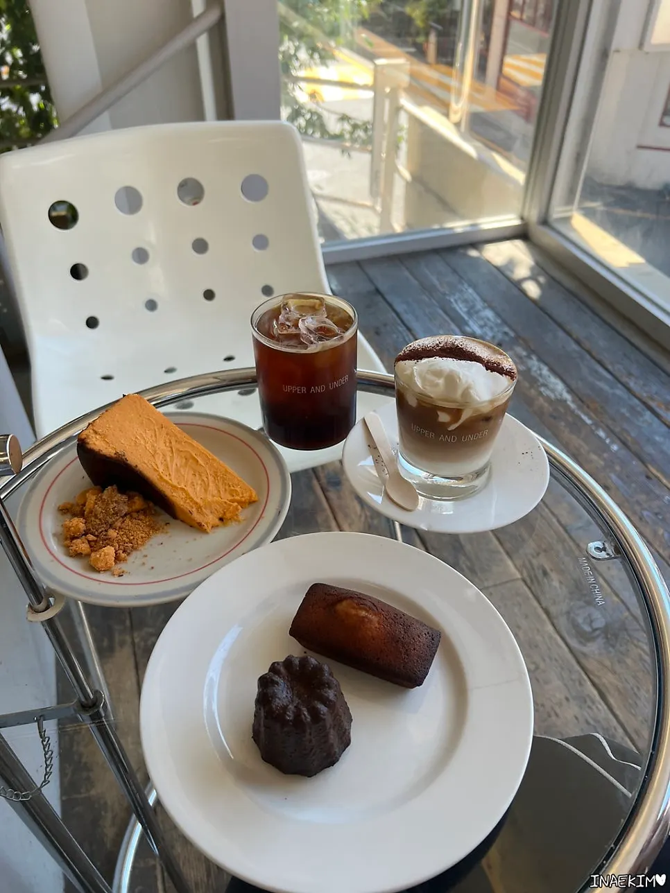 Canelé and Americano at Upper and Under