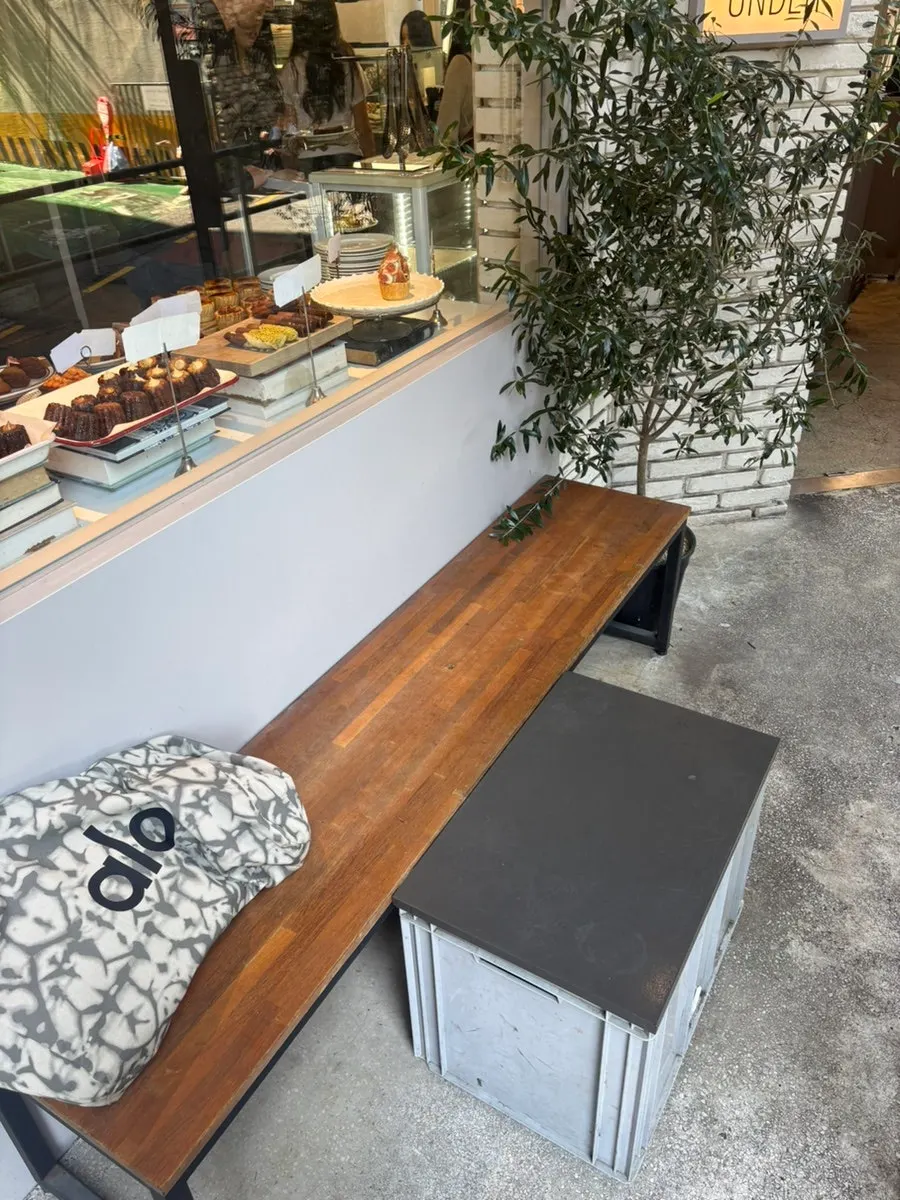 2nd floor outdoor seating at Upper and Under