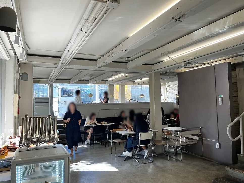 Interior space of Upper and Under café