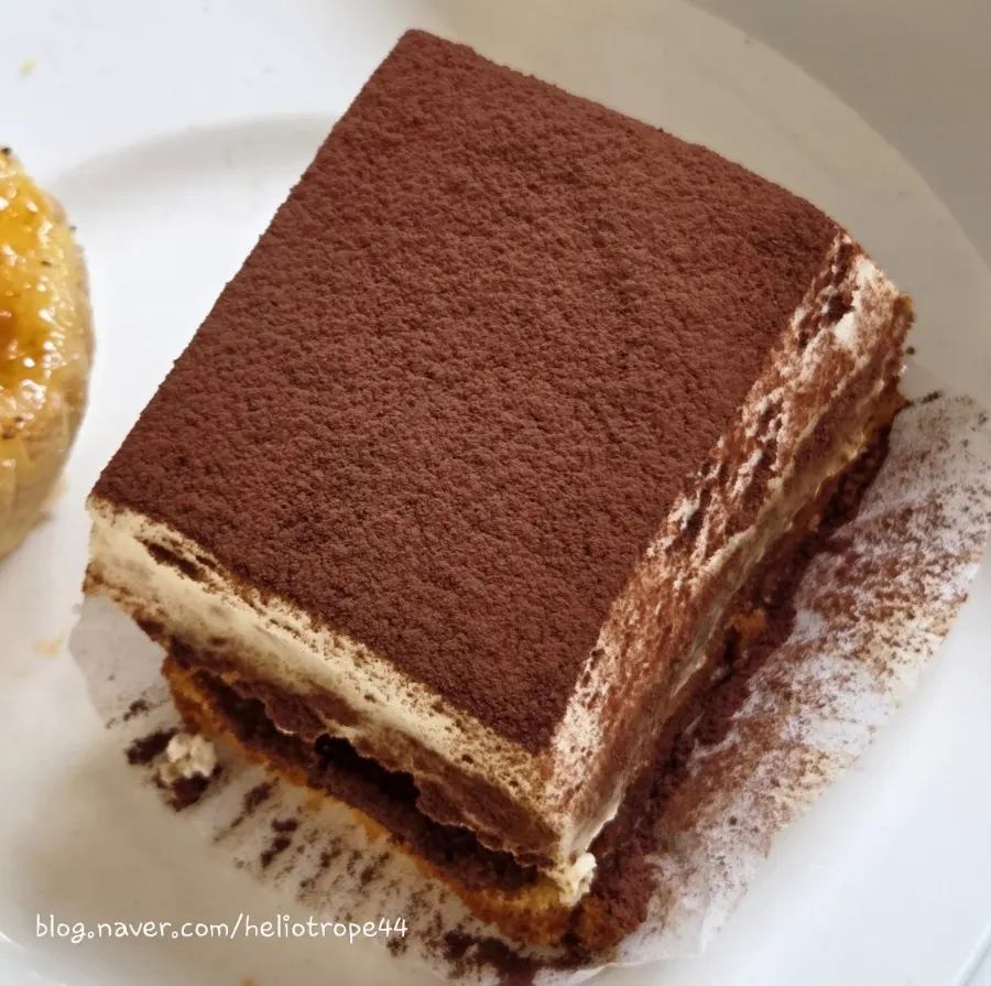A slice of Upper and Under's tiramisu