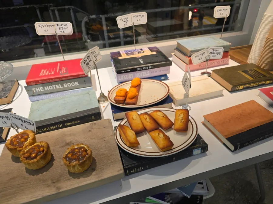Desserts left at Upper and Under