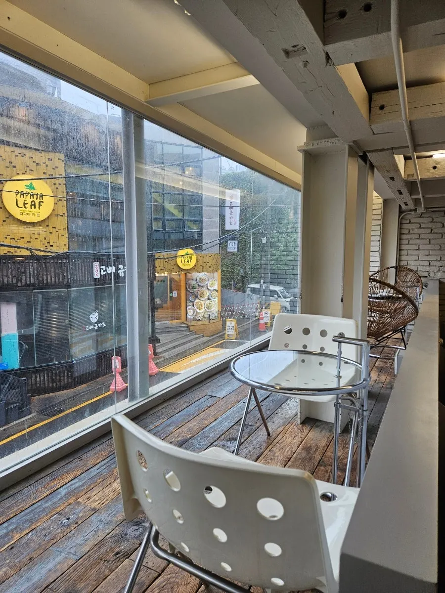 Various seating arrangements on the 1st floor of Upper and Under