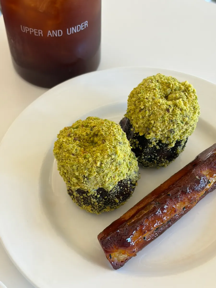 Upper and Under's sweet potato matang financier