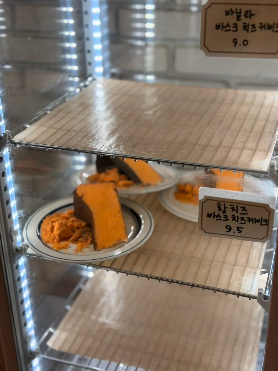 Display case with seasonal fig desserts