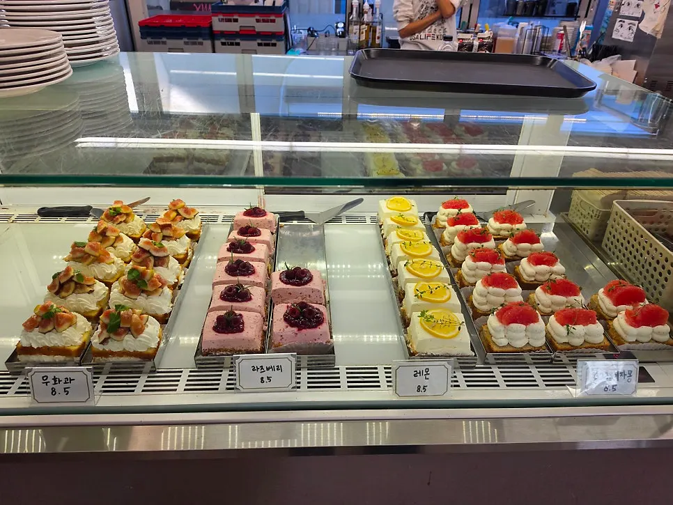 Display of various baked goods at Upper and Under
