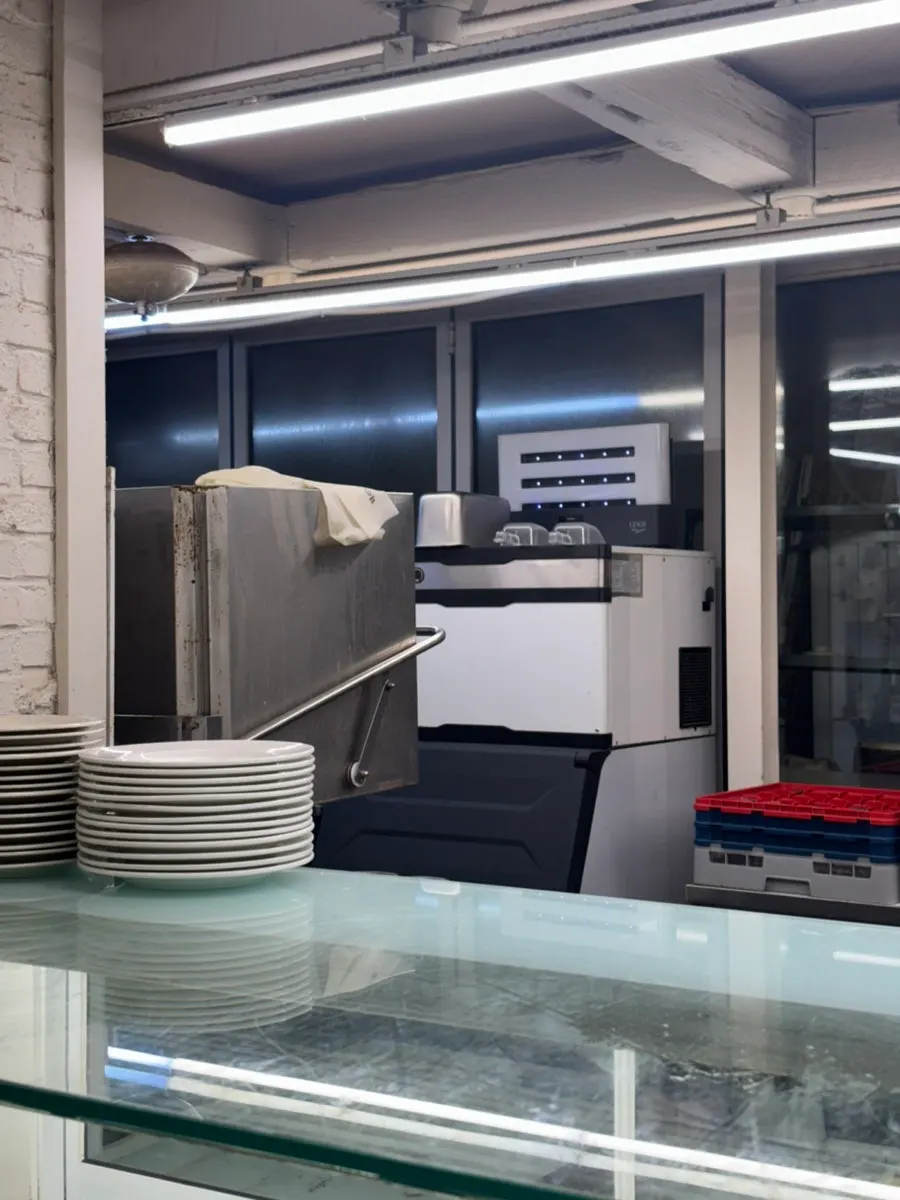 Work area in the back where pastries are made