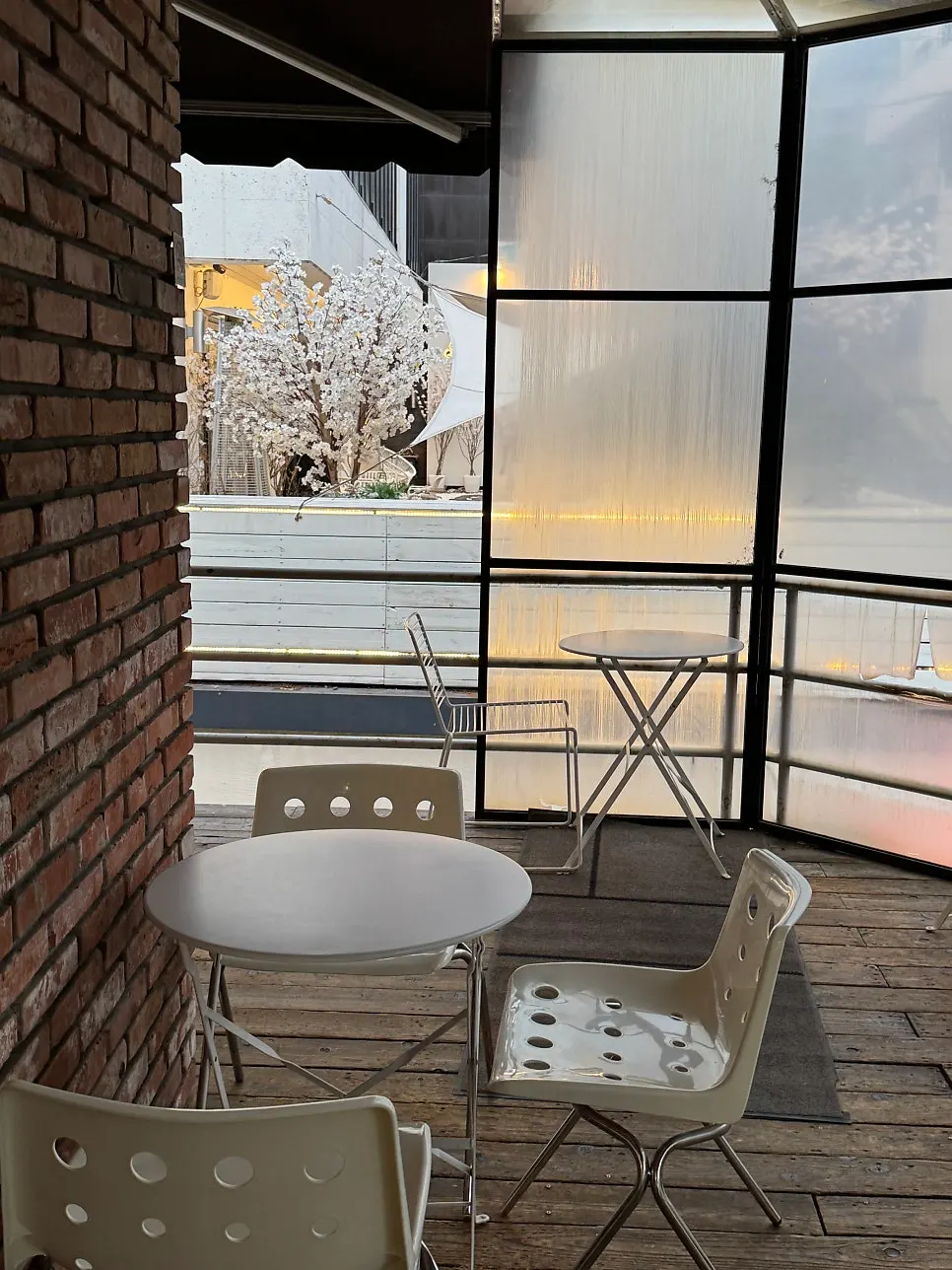 Spacious indoor seating on the 2nd floor of Upper and Under