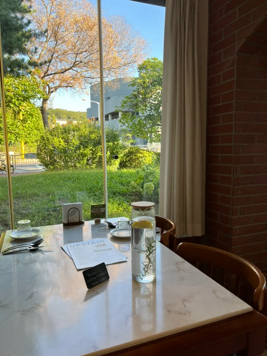 Interior of the restaurant with tasteful decor