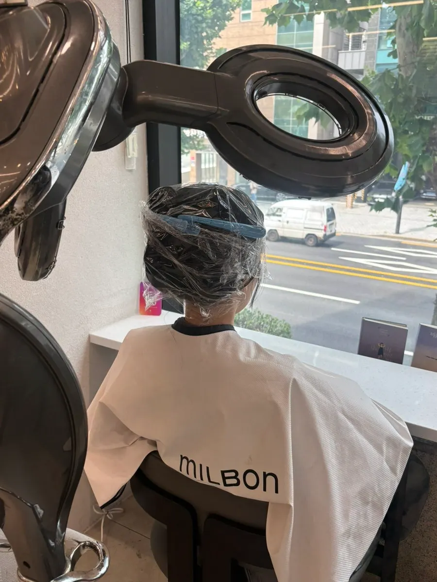 Step-by-step clinic treatment for damaged hair