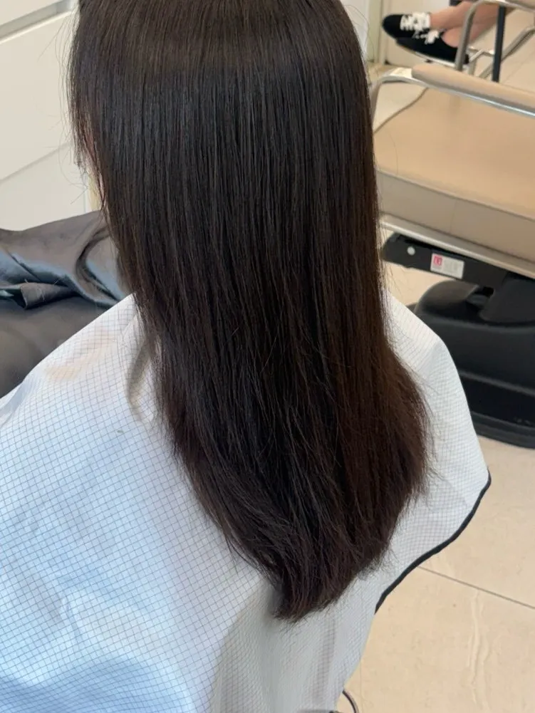 Hair after the Nanoheel Premium Clinic
