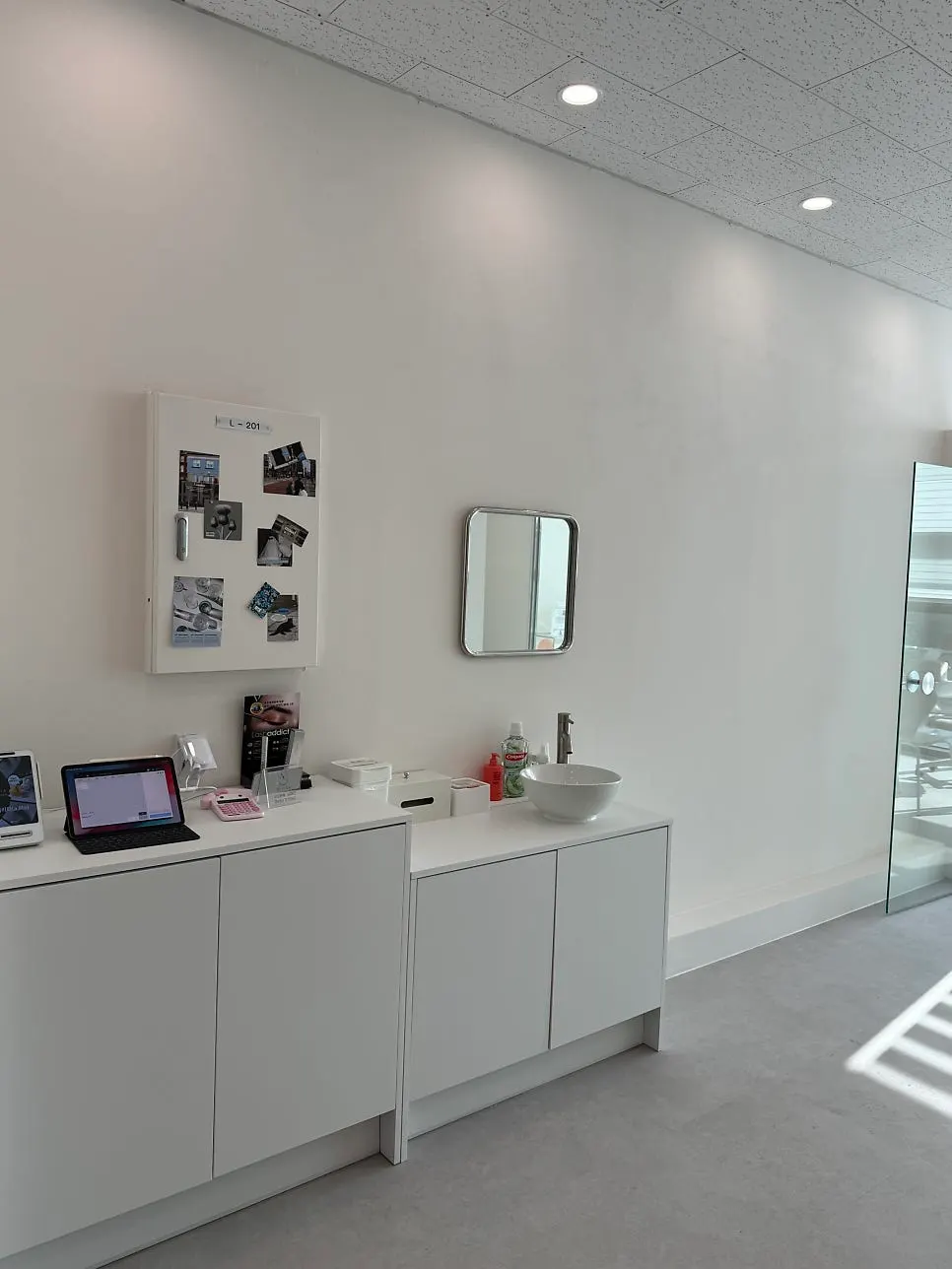 White-toned interior of the Eoriti shop