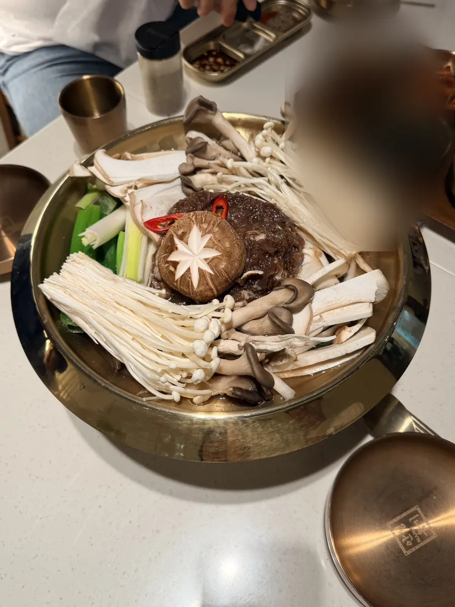 부드러운 어복쟁반 수육