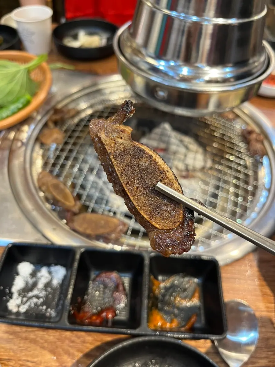 살이 잘 분리된 LA갈비 뼈