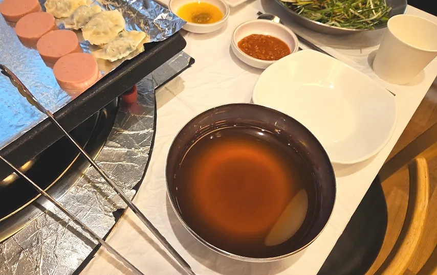간장소스에 절인 시오야끼 삼겹살