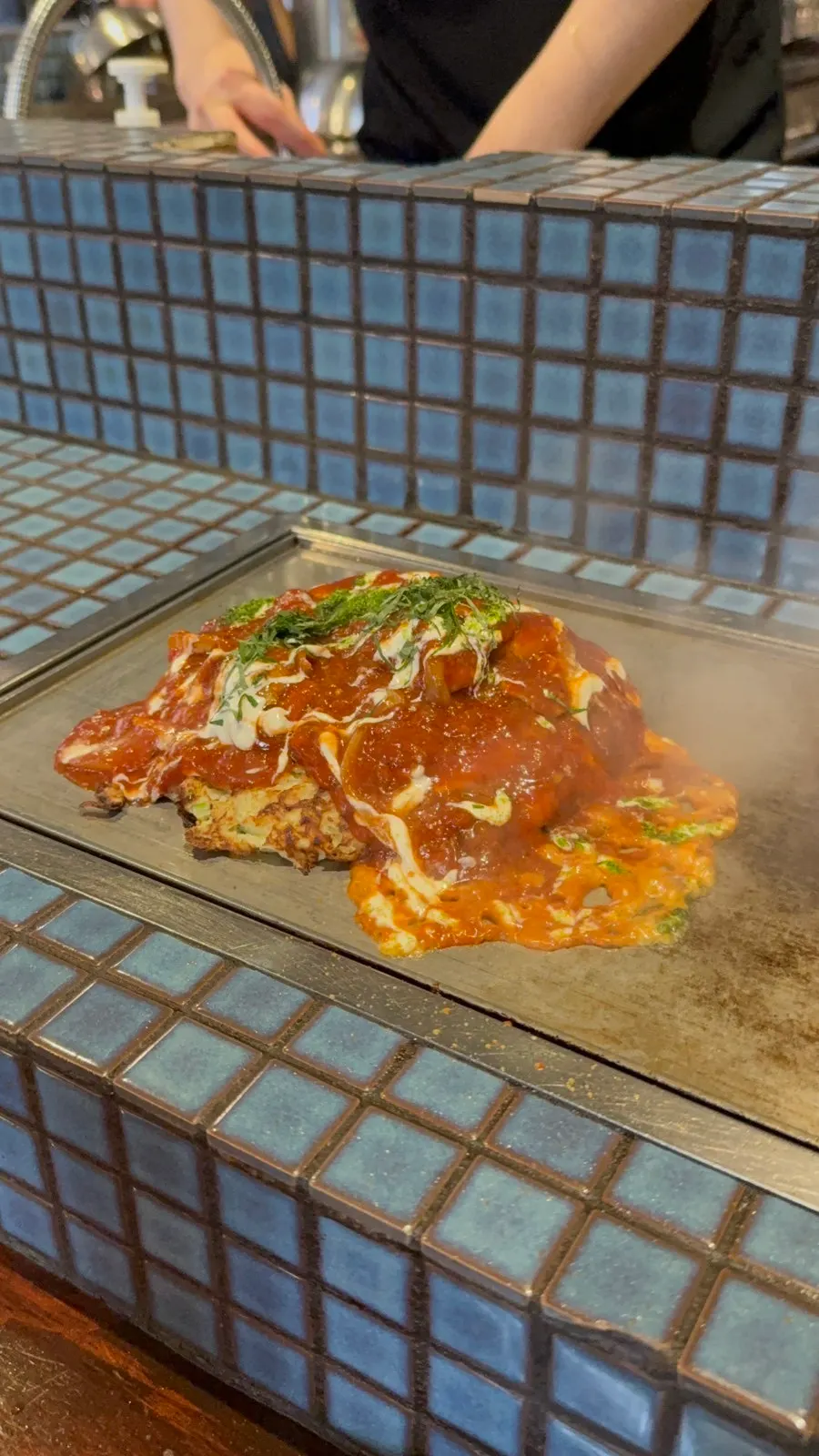 우와 홍대본점 철판 요리 오꼬노미야끼