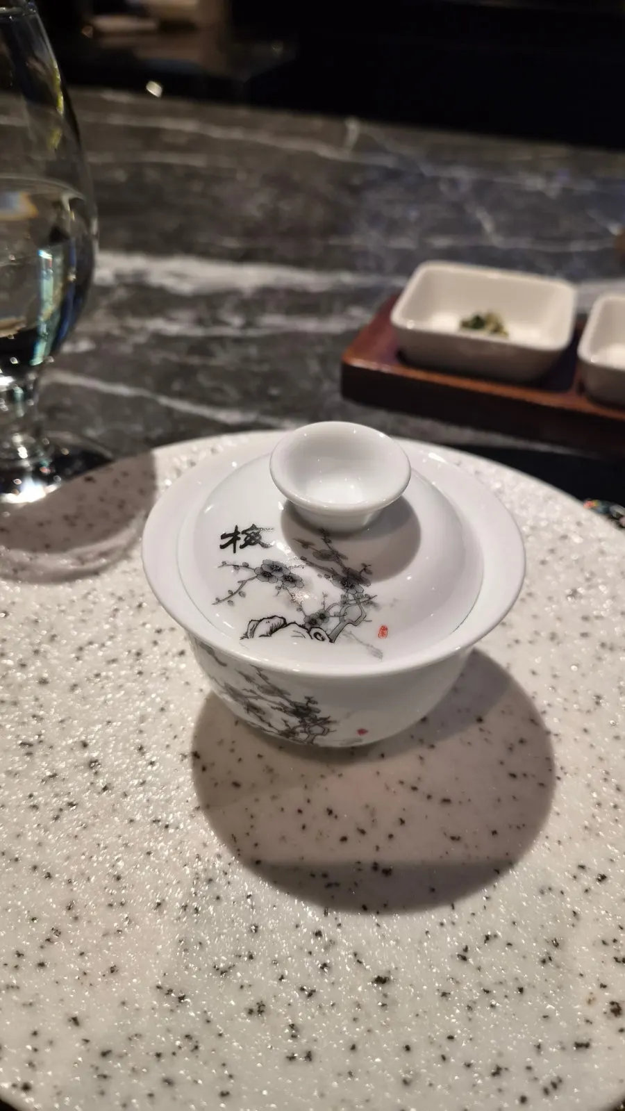 Woowine's drink and wine tasting menu