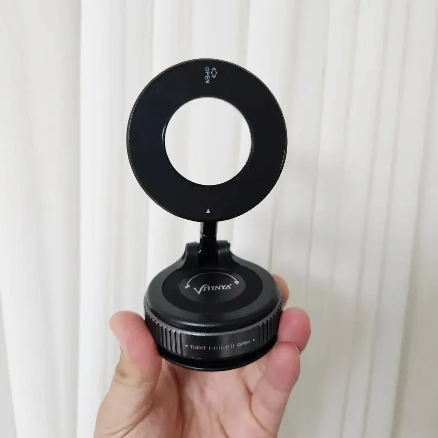 Smartphone mount for use in a car and indoors