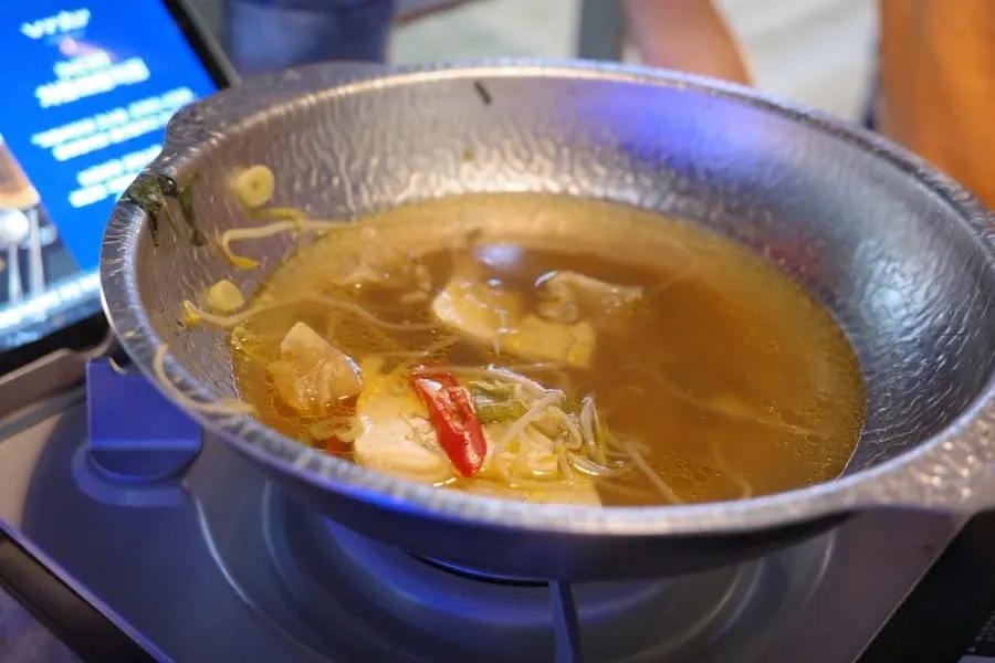 맛있게 비운 안주 접시들