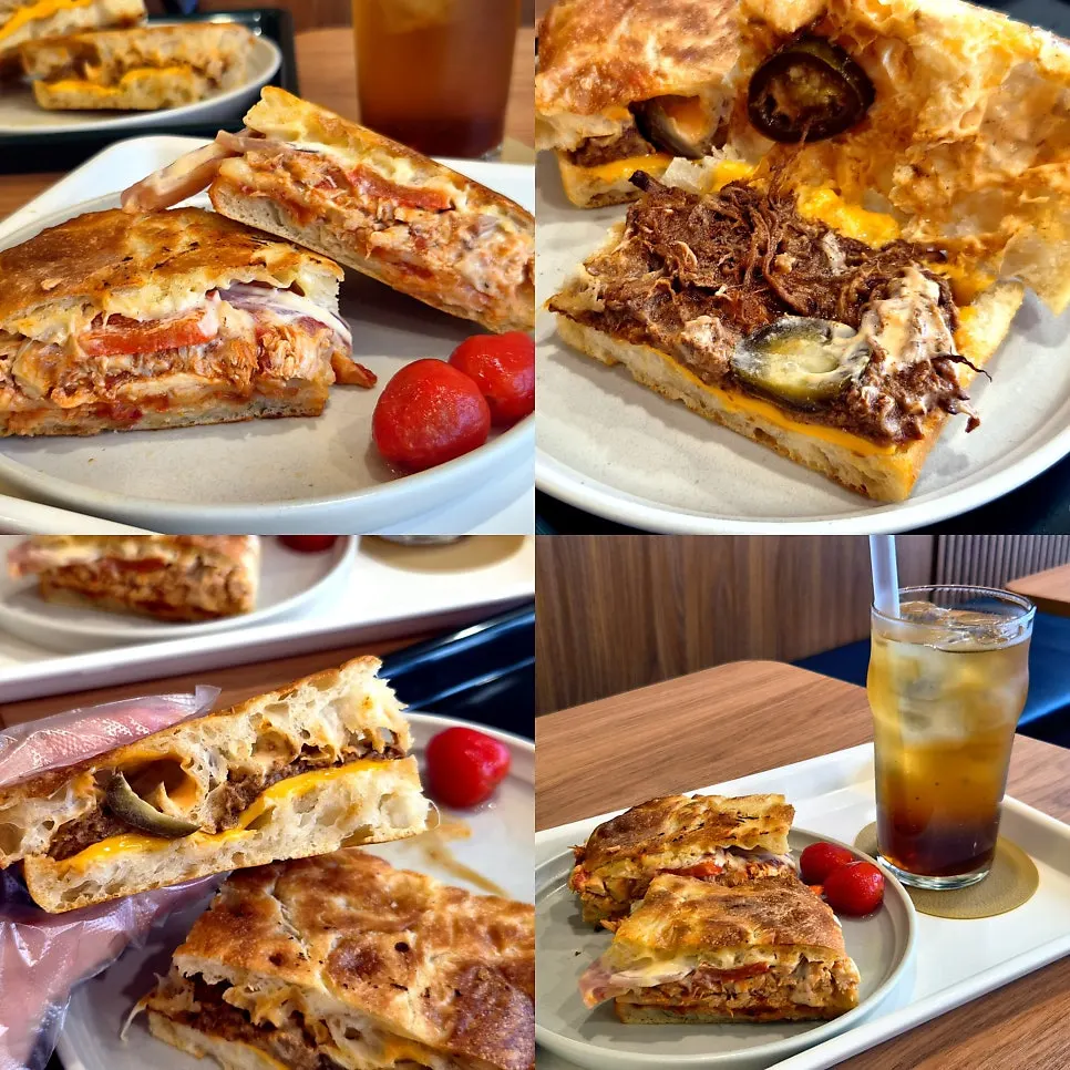 Closing square image of brunch at Benetto