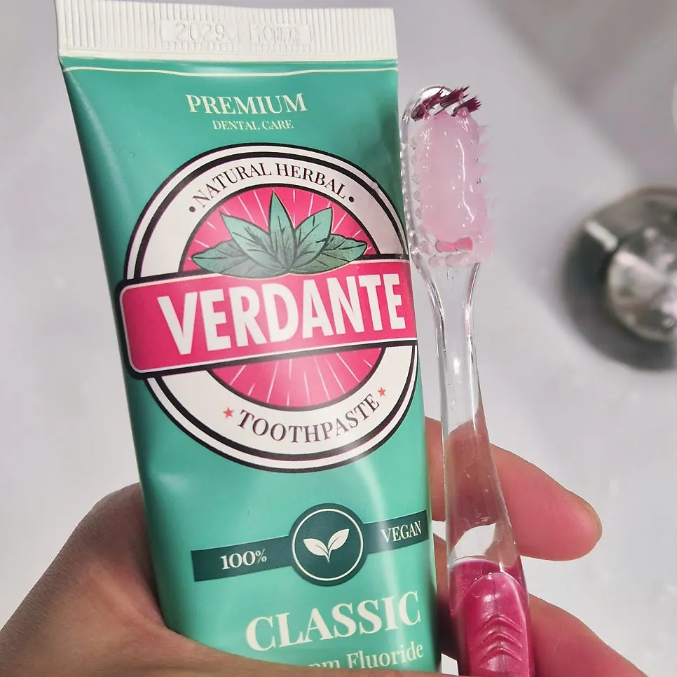 Product photo of Verdante high-fluoride gum toothpaste
