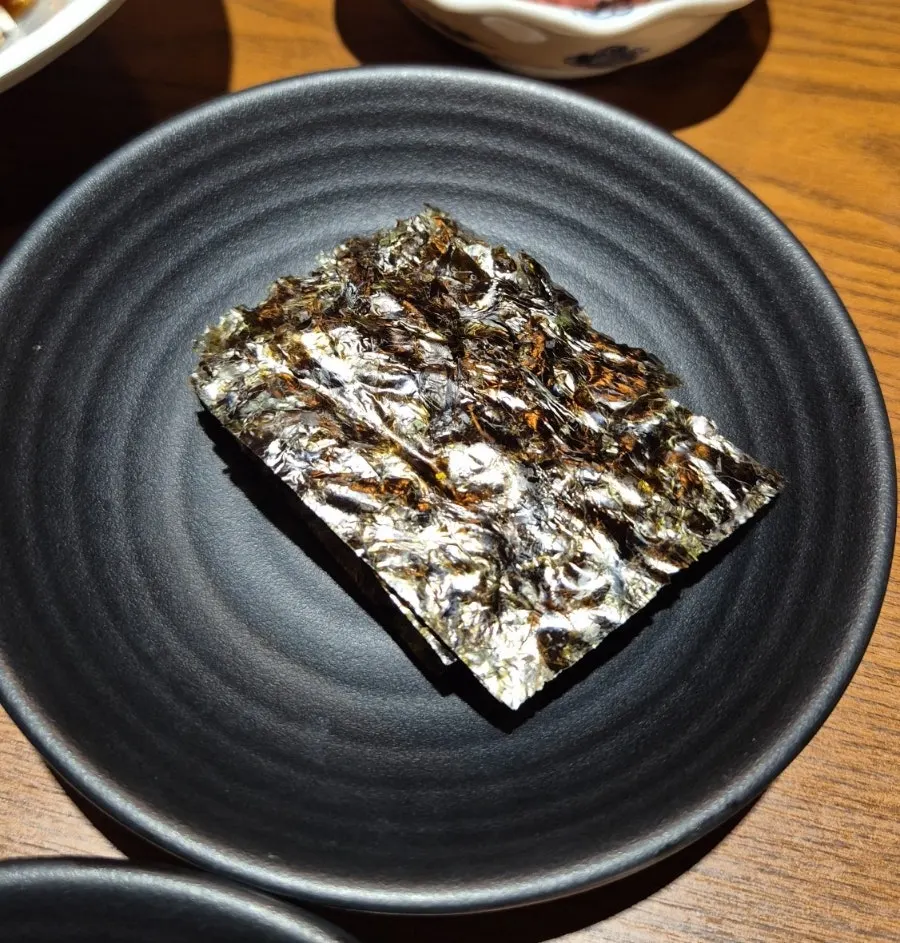기본찬으로 나온 명란