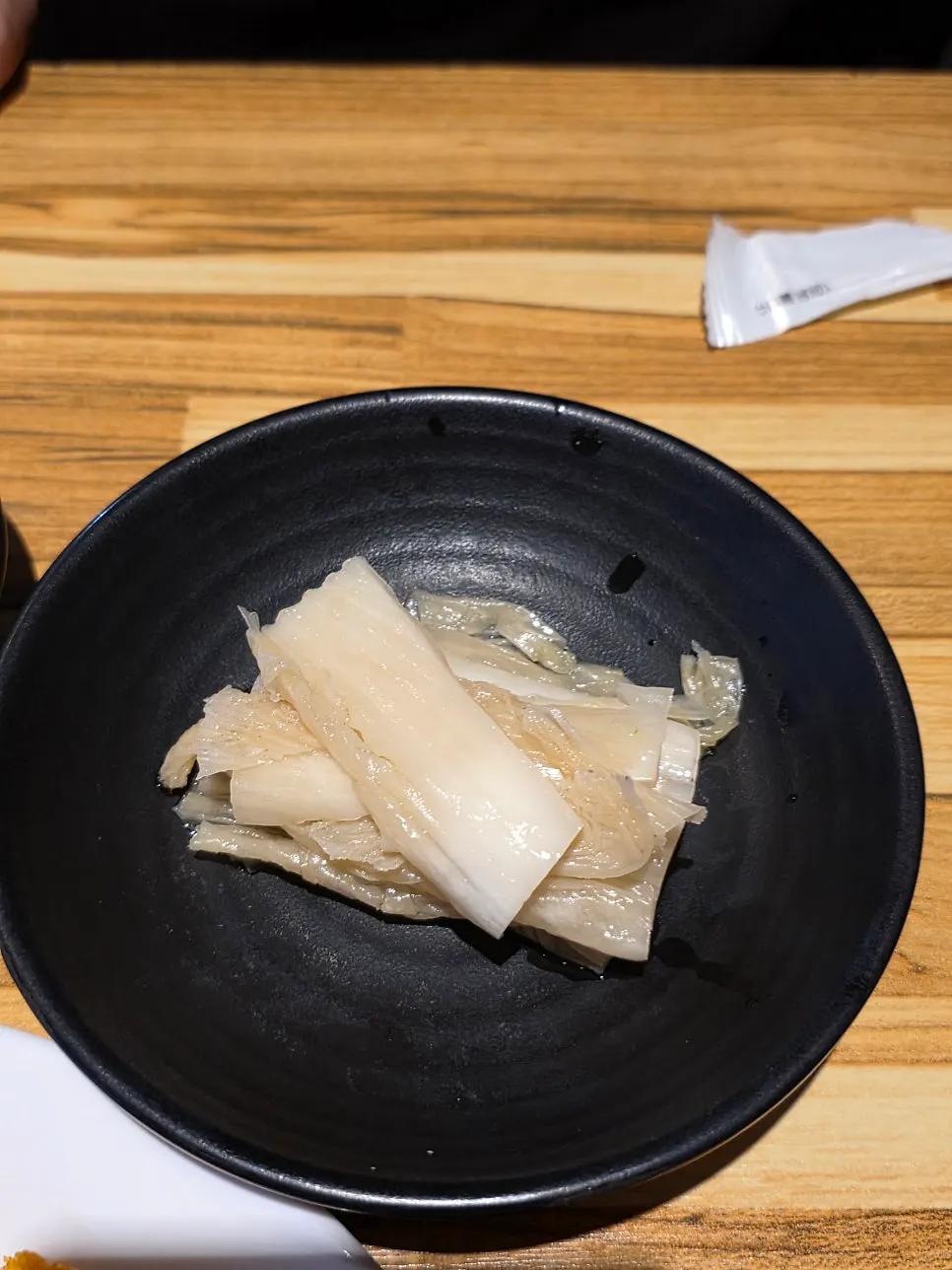 Yukhoe salad served as a basic side dish