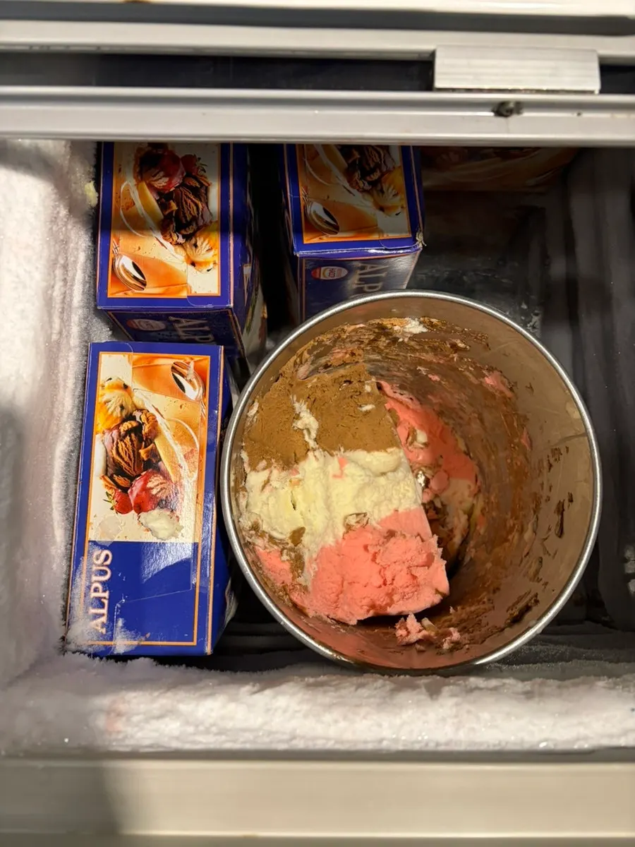 Fish bone soup broth and chunks loaded with meat