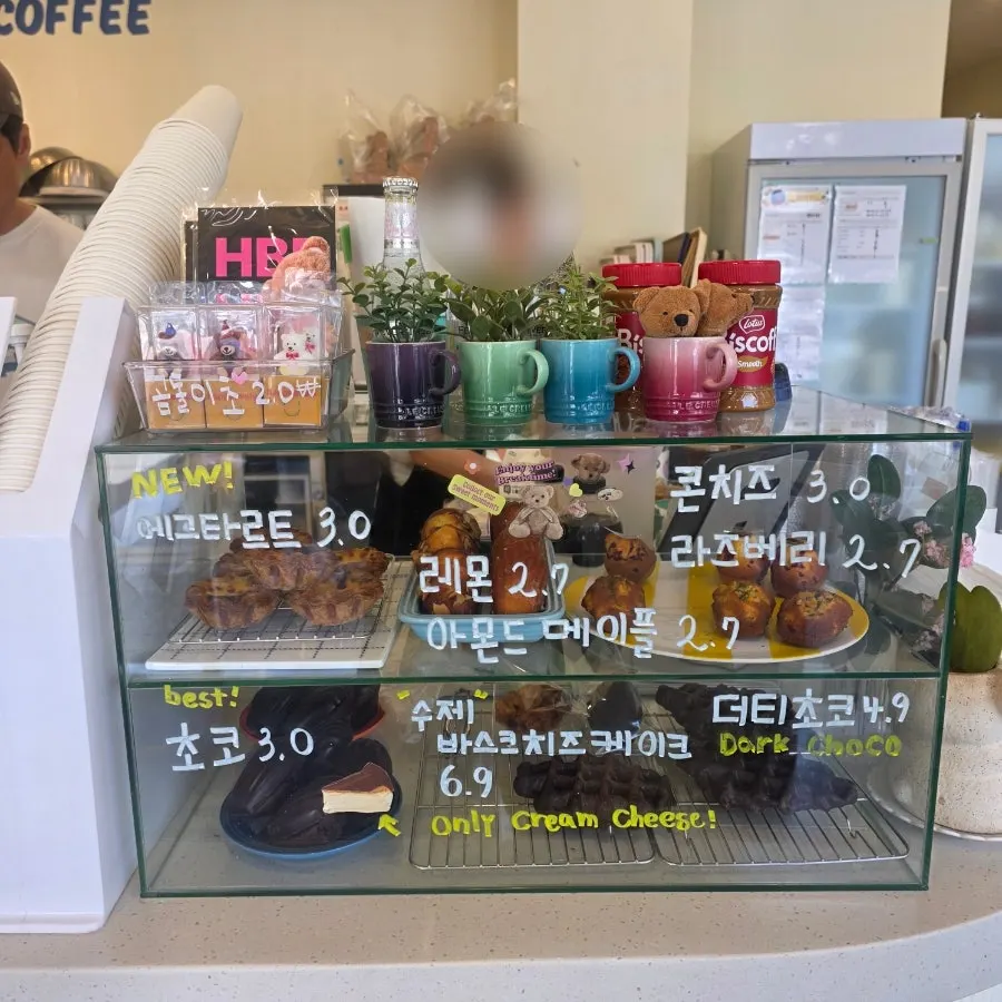 주문 카운터 주변 풍경