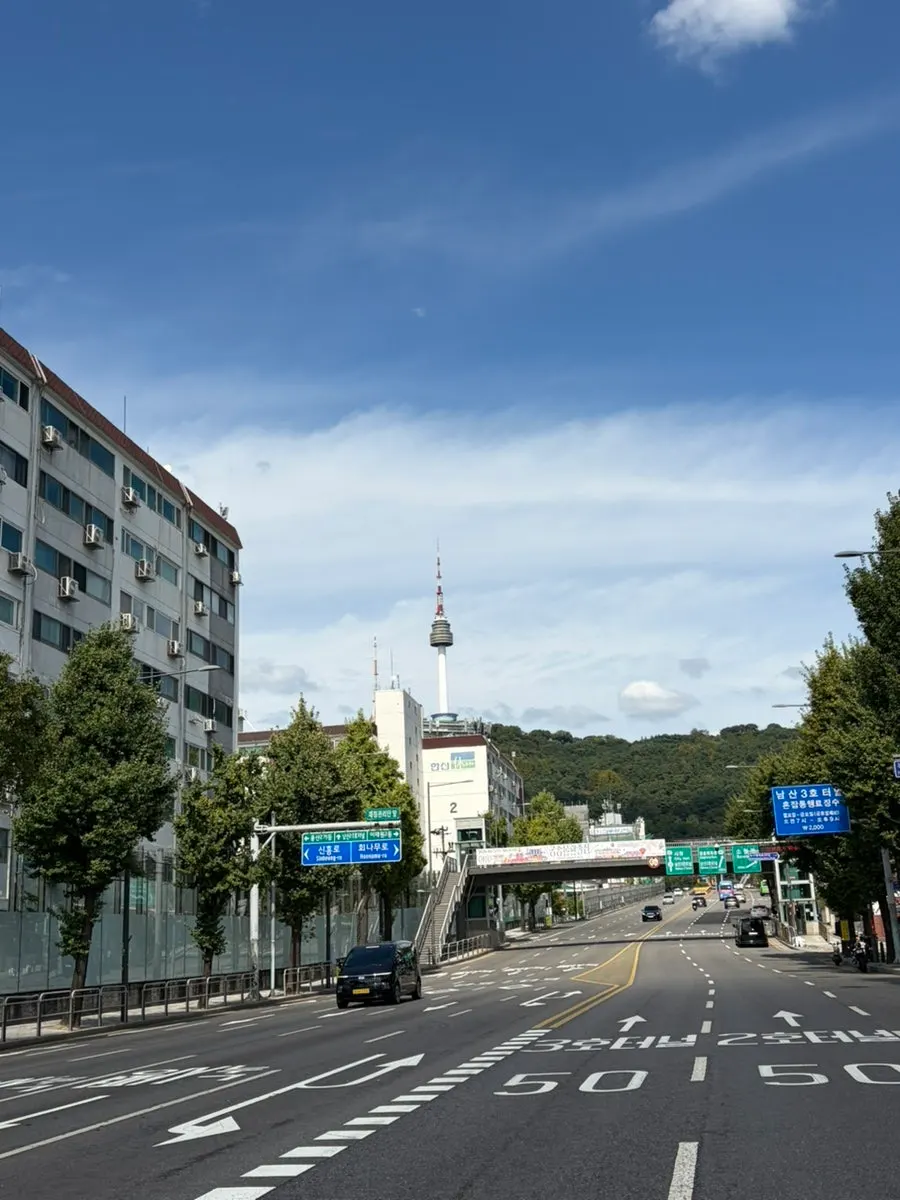 해방촌 신흥로 골목 풍경