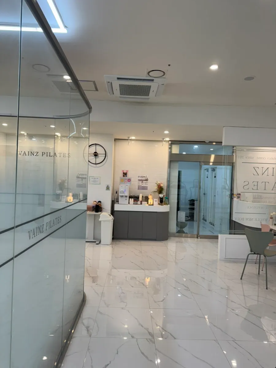 Clean, high-ceilinged interior of Vines Pilates