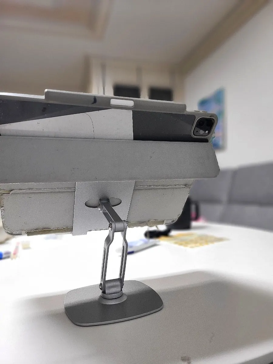 Tablet stand for work