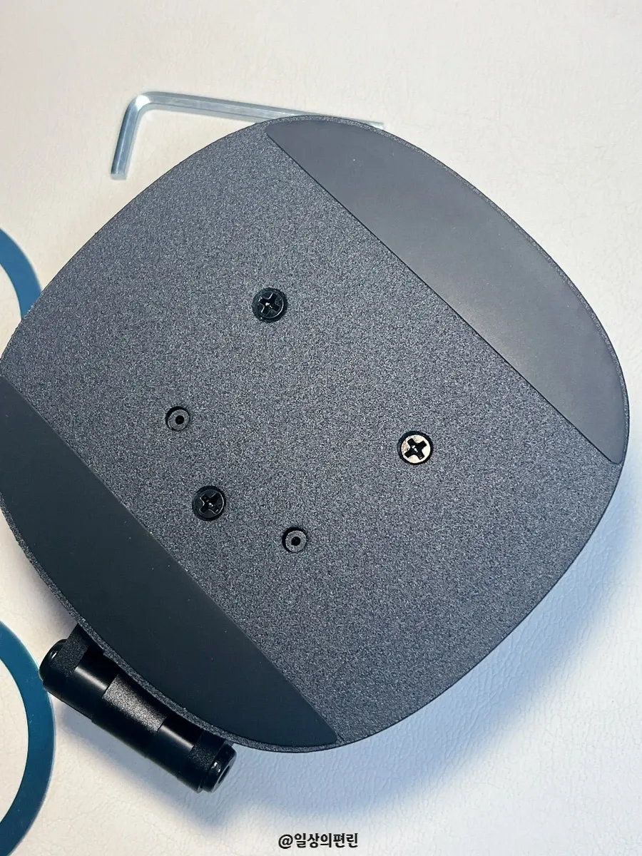 Stand with 360-degree rotation and angle adjustment