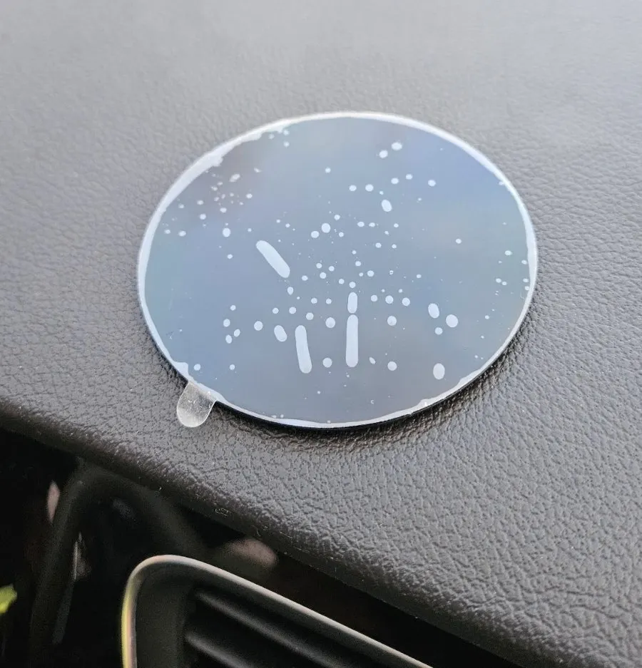 MagSafe mount in use on a dashboard