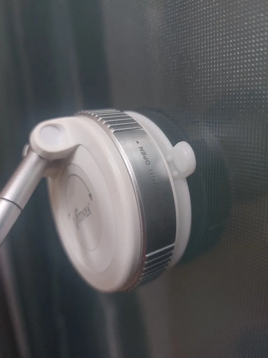 Phone mount held in place with a strong magnet
