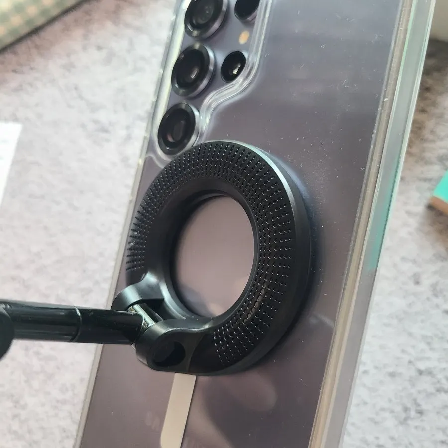 Bitinya MagSafe car mount with strong suction and angle adjustment