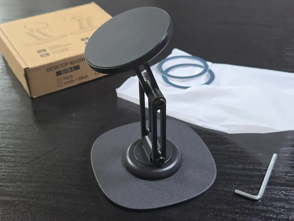 VITINYA stand set to a comfortable viewing angle