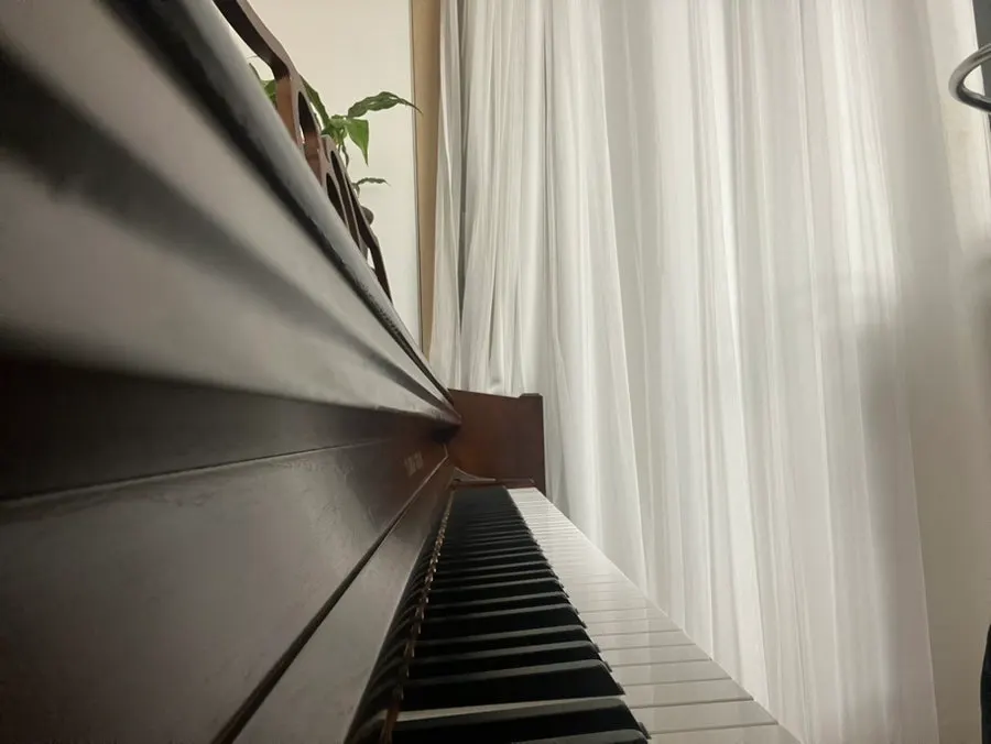 Phone stand used to control a playlist