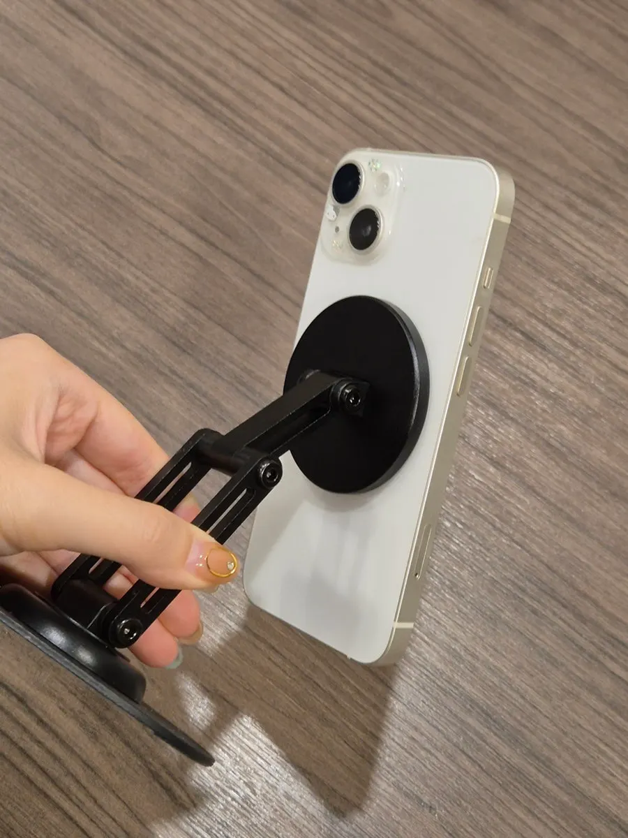 iPhone stand with adjustable angles