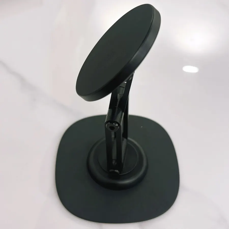 Stand with a wide lower base