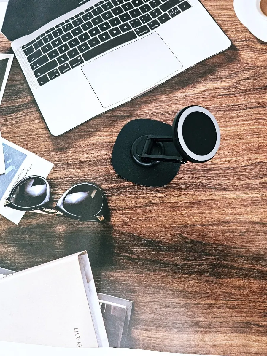 Stand with adjustable height and angle