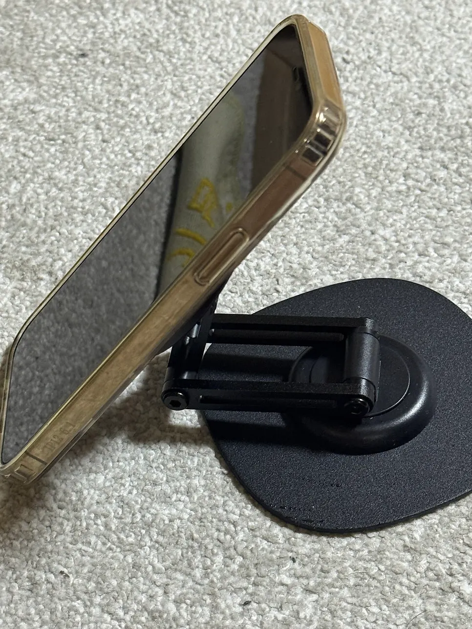 Stand used as a phone holder