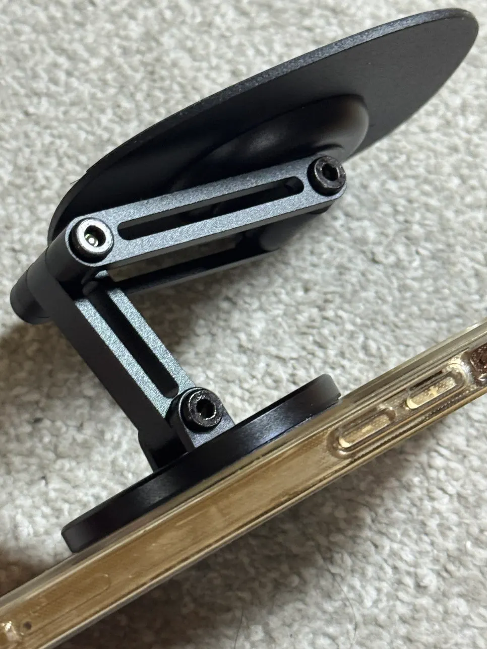Tablet stand with adjustable angle