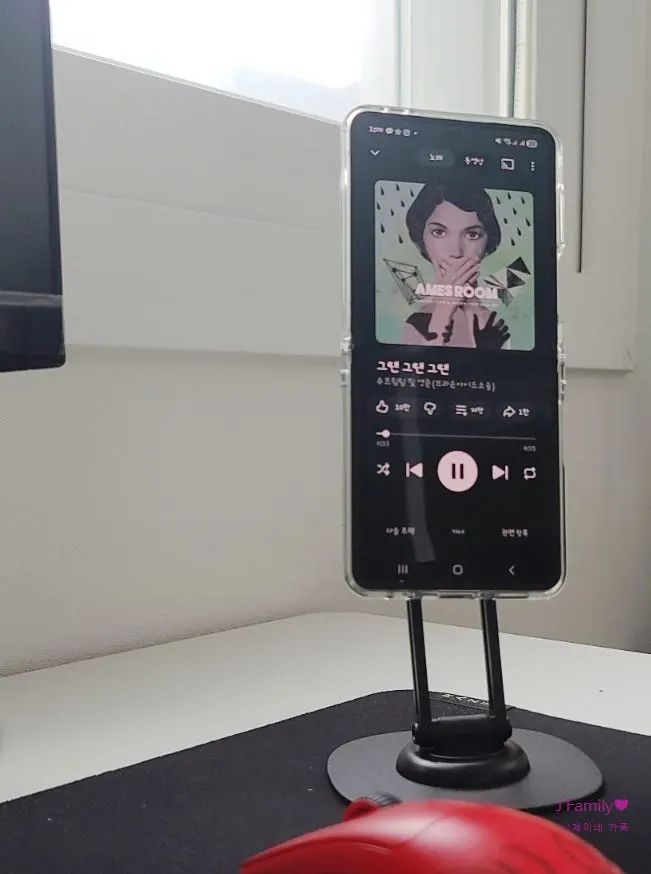 Portable stand used for a tablet and phone