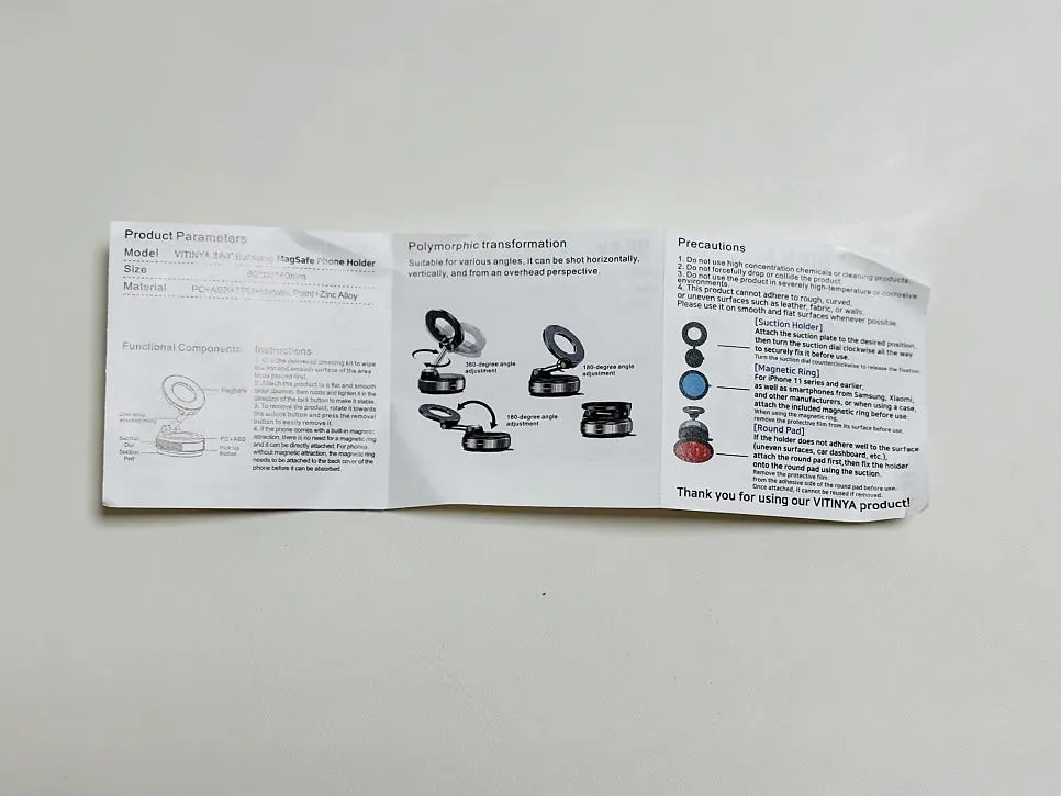 Suction mount used in various places