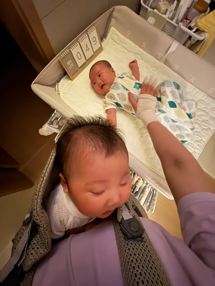 낮과 밤이 바쁜 쌍둥이 육아