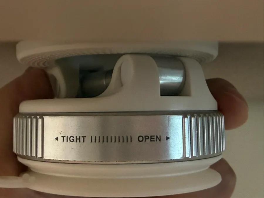 360-degree rotating MagSafe phone mount in use